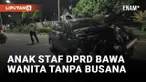 Viral! Mobil Dinas DPRD Jambi Kecelakaan saat Bawa Wanita Tanpa Busana