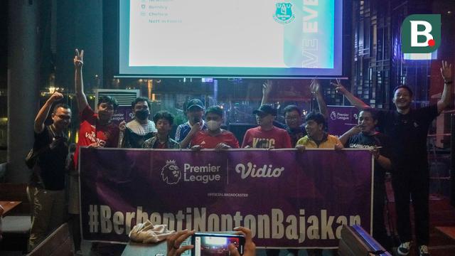 Foto: United Army Meriahkan Roaring Night Liga Inggris 2023/2024, Jadi Saksi saat MU Bungkam Everton Dua Gol Tanpa Balas