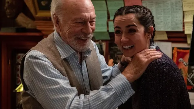 Christopher Plummer dan Ana de Armas. (Foto: Instagram @ana_d_armas)
