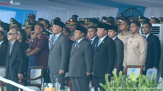 Presiden Prabowo Subianto menghadiri pembukaan Indo Defence Expo and Forum di Jiexpo Kemayoran Jakarta, Rabu (11/6/2025).
