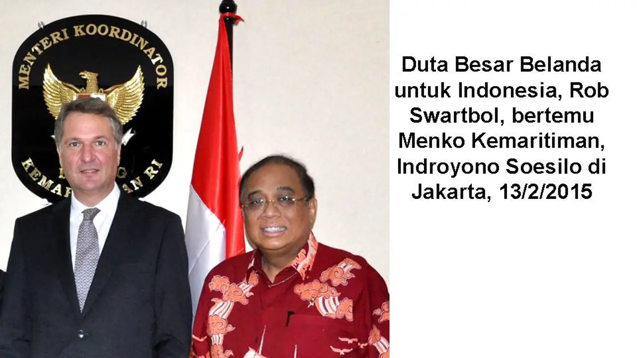 Menko Kemaritiman - Belanda Jalin Kerja Sama Bahari & Pendidikan