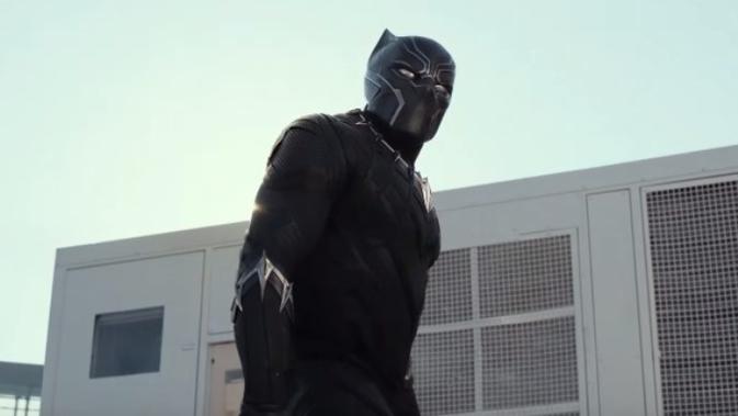 Black Panther di Captain America: Civil War. (Marvel Studios)