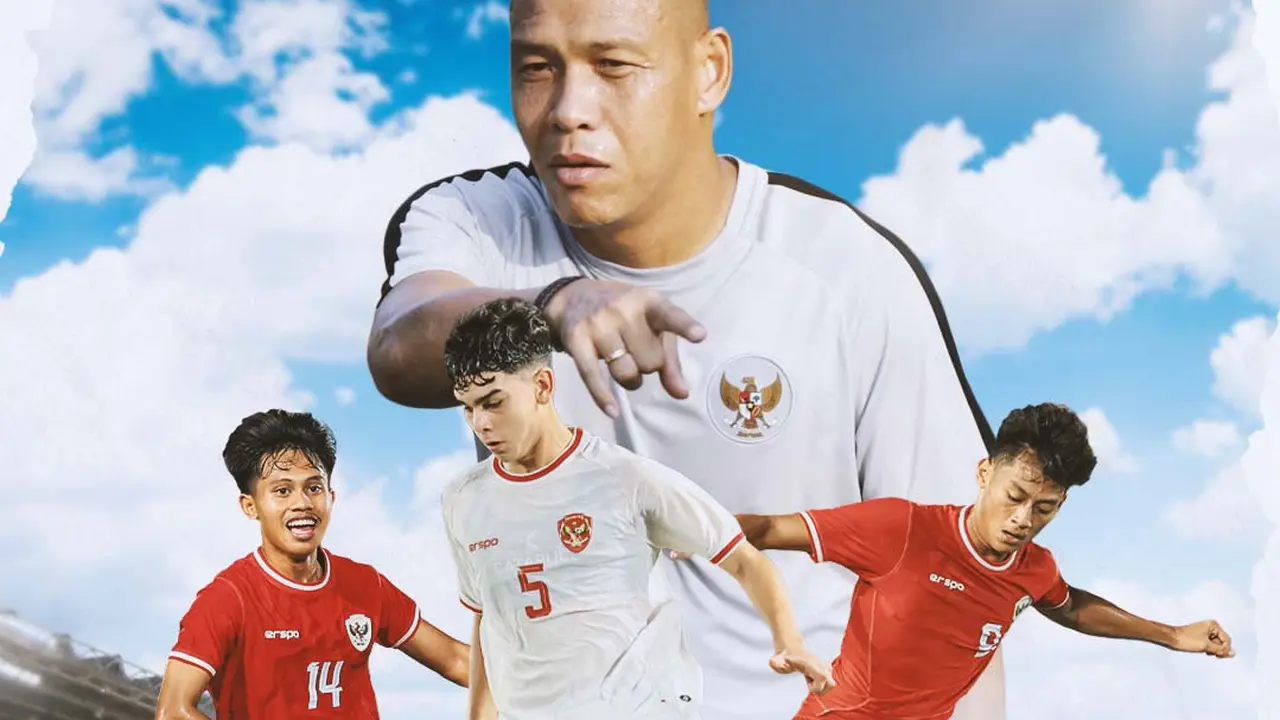 Timnas Indonesia U-16 - Nova Arianto, Fabio Azka, Mathew Baker, Muhammad Mierza