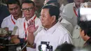 Partai Gerindra menggelar Rapat Pimpinan Nasional (Rapimnas) hari ini. Rapimnas digelar usai capres Prabowo Subianto mengirimkan Gibran Rakabuming Raka sebagai cawapresnya. (Liputan6.com/Faizal Fanani)