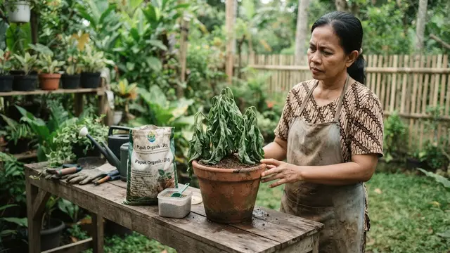 Cara Merawat Tanaman Layu