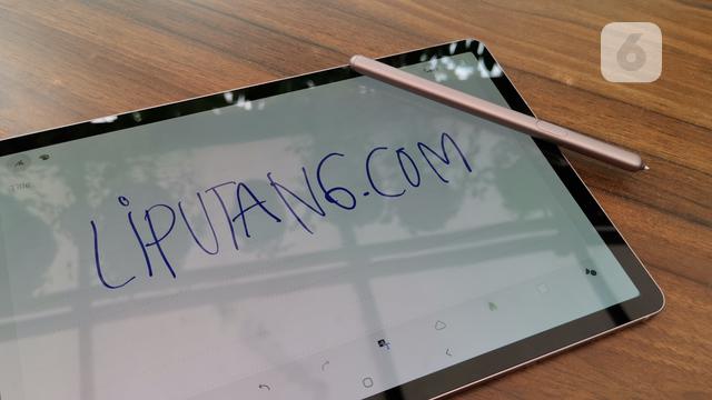 Samsung Galaxy Tab S6 Tampak Depan