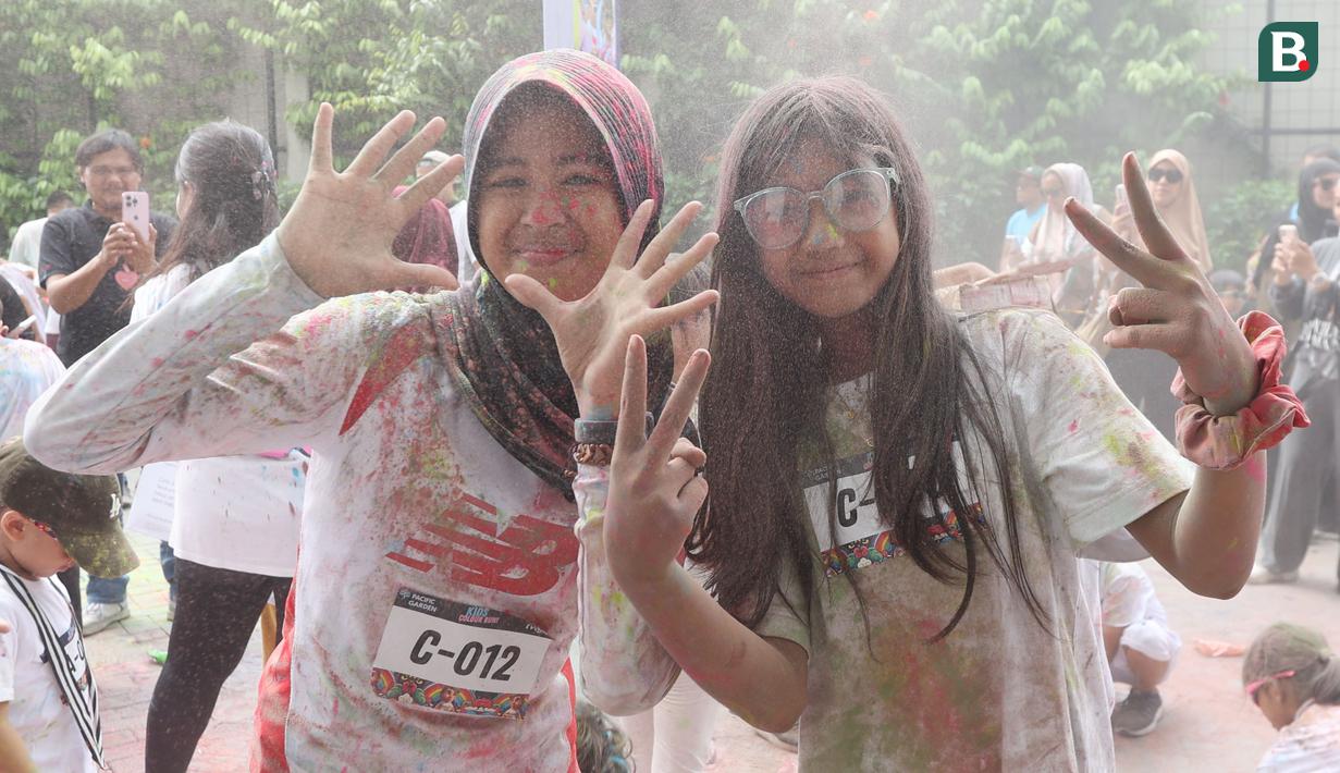 Kegiatan yang menyenangkan ini diharapkan mampu membuat anak-anak semakin gemar berolahraga. (Bola.com/M Iqbal Ichsan)