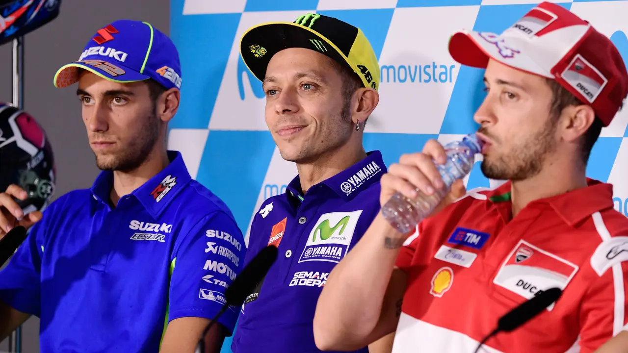Valentino Rossi Membalap di MotoGP Aragon