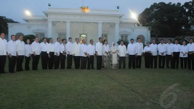 Luapan Bahagia Menteri Kabinet Kerja Usai Diumumkan Presiden
