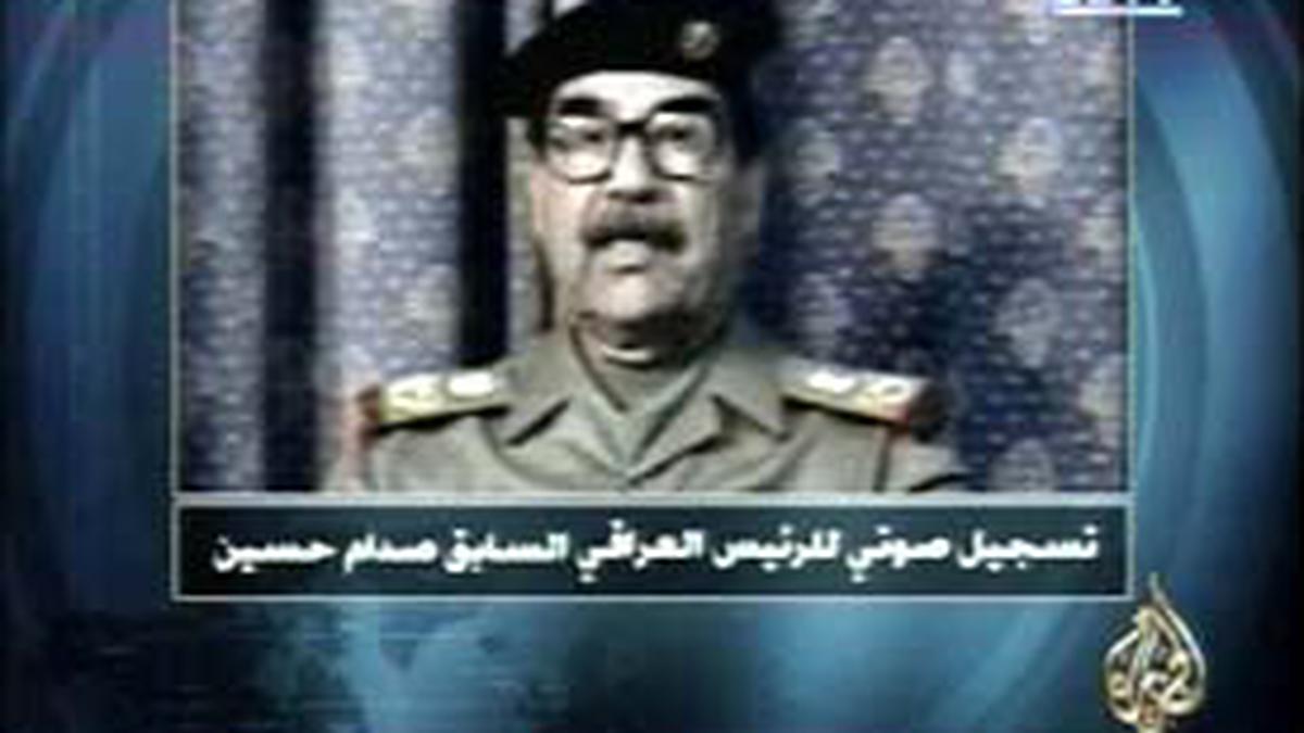 Saddam Membantah Terlibat Pengeboman di Najaf