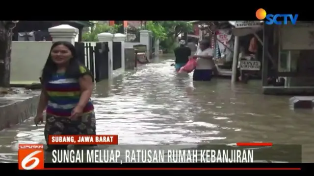 Selain cuaca, kondisi Sungai Cigadung dan Kalensema yang semakin dangkal menjadi pemicu terjadinya banjir yang kerap terjadi.