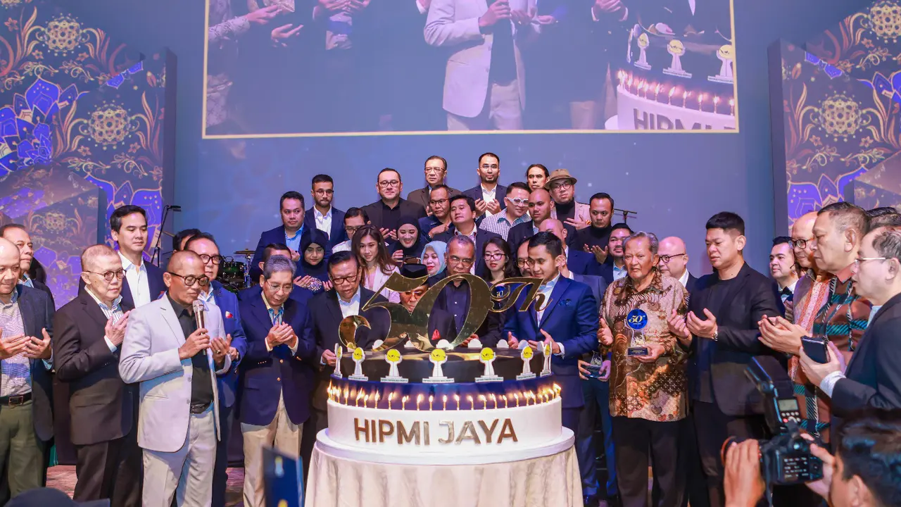 HIPMI Jaya merayakan ulang tahun yang ke-50 pada 2 Mei 2024. (Dok HIPMI Jaya)