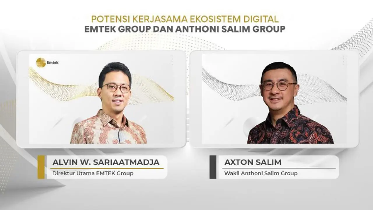 PT Elang Mahkota Teknologi (Emtek Group) menjajaki potensi kerja sama ekosistem digital dengan Anthoni Salim Group.