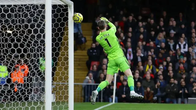MU Tersungkur Lawan Tim Juru Kunci, De Gea Blunder Parah