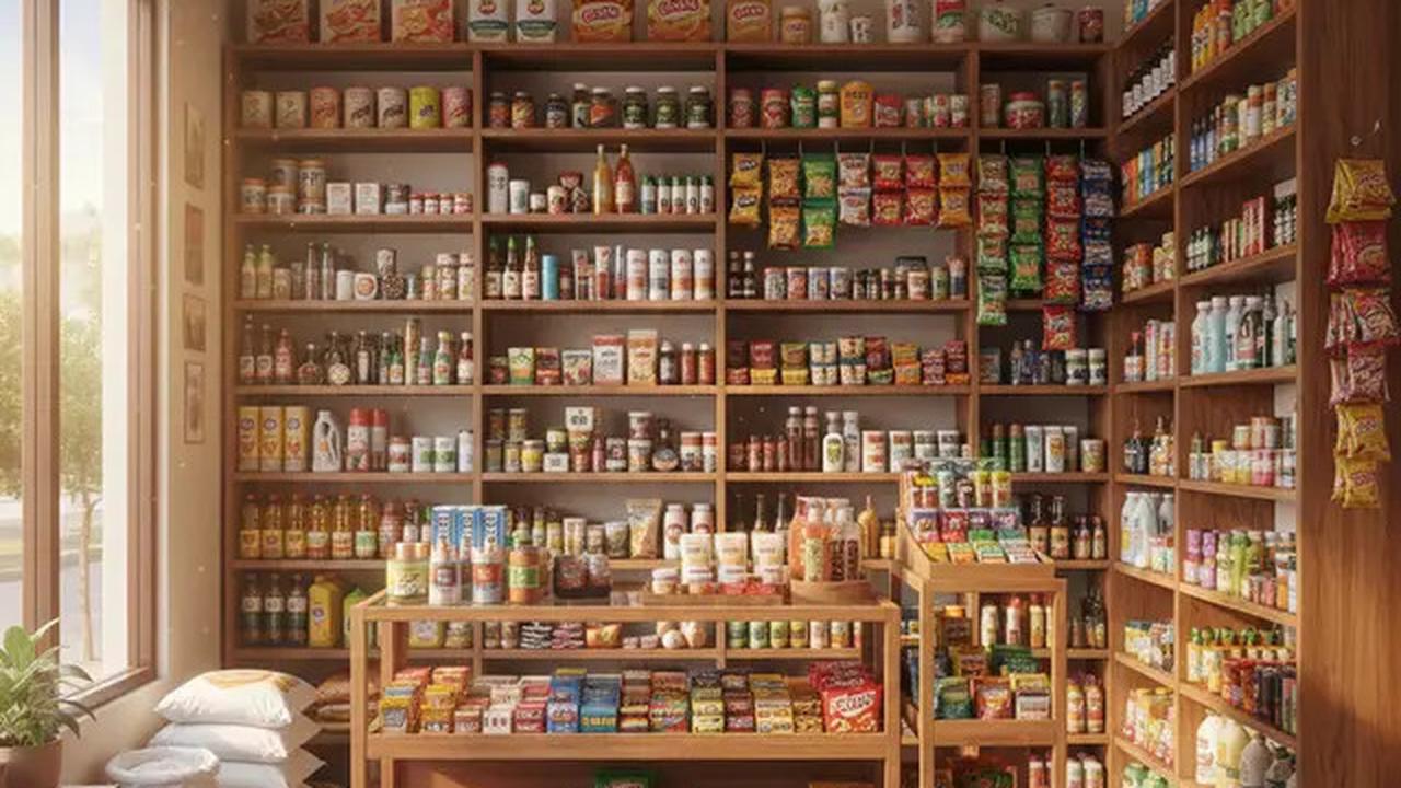 8 Inspirasi Warung Kelontong dengan Ruangan Terbatas Tapi Terlihat Penuh dan Lengkap