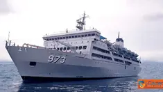 Citizen6, Tanjung Priok: KRI Tanjung Nusanive - 973 jadi mess terapung para peserta MTQ Tingkat Nasional XXIV 2012  yang akan digelar di Ambon pada 8 - 15 Juni 2012 mendatang. (Pengirim: Dispenkolinlamil)

 