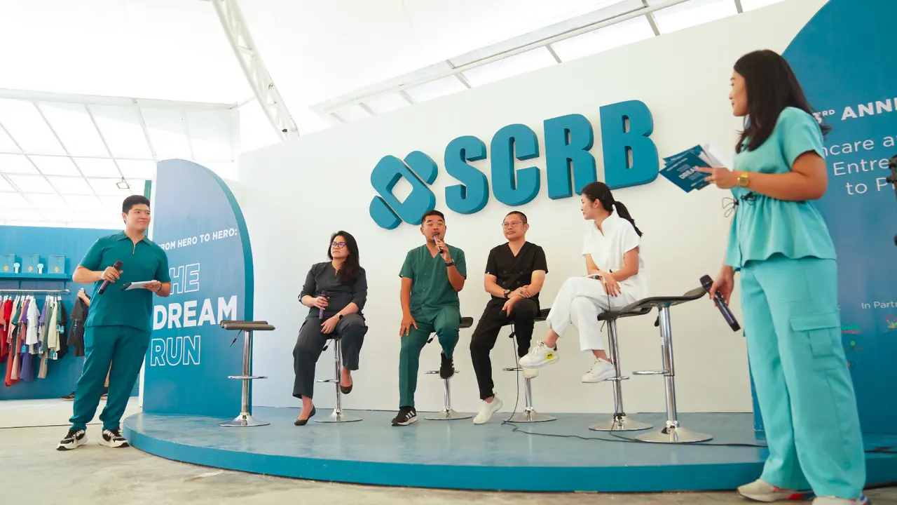 Bersama 300 orang tenaga kesehatan (nakes), The Scrub Project menggelar acara sosial yang bertemakan, From Hero to Hero: The Dream Run (Istimewa)