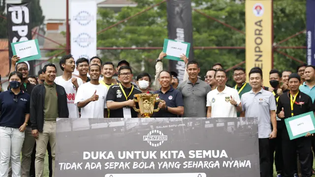 Dibuka Menpora, Peserta Media Cup 2022 Pakai Pita Hitam Hormati Tragedi Kanjuruhan