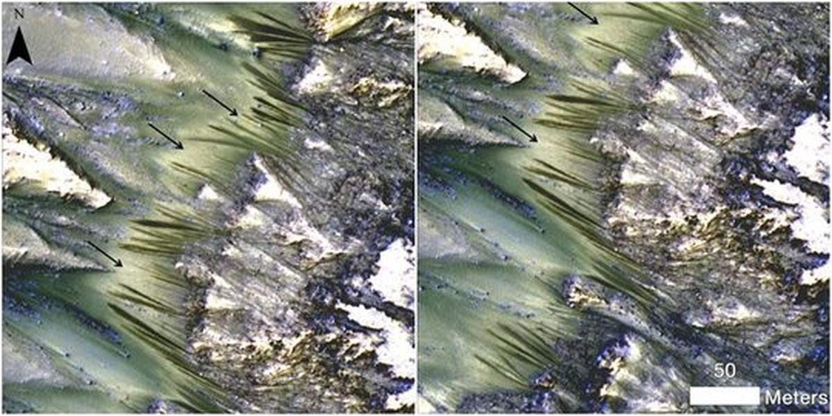 Asal usul air di Mars masih misterius