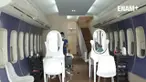 Melakukan perawatan di salon ini serasa berada di dalam pesawat yang sebenarnya.
