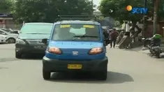 Karena masih dalam tahap uji coba, jumlah Bajaj Qute (bajar roda empat) di Jakarta, masih terbatas.