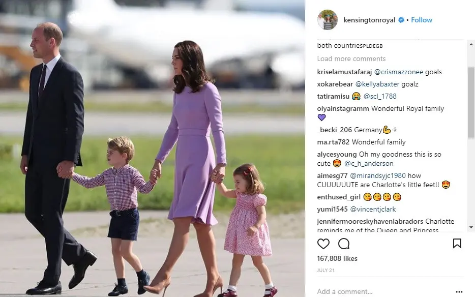 Ini rahasia Kate Middleton untuk mewujudkan tampilan gaya dan menggemaskan untuk Putri Charlotte (Foto: Instagram)