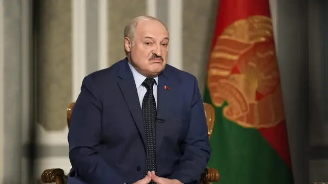Presiden Belarus Aleksandr Lukashenko. (AP/Arsip)