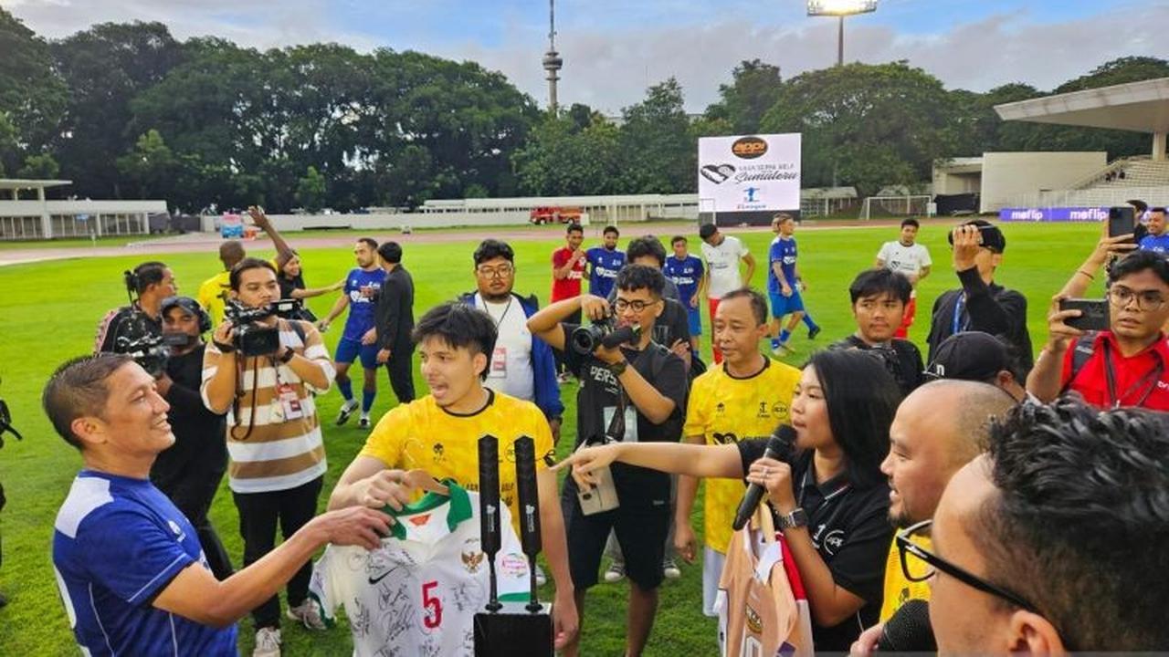 Donasi Laga Amal Sepak Bola Sumatera Himpun Rp265 Juta untuk Korban Bencana