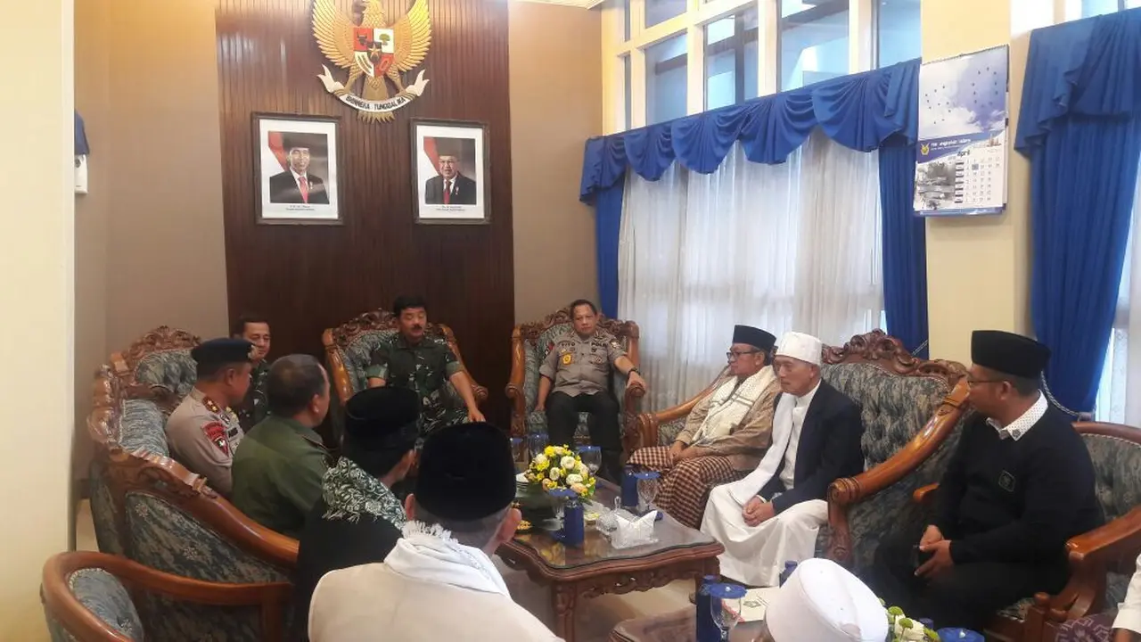 Panglima TNI dan Kapolri