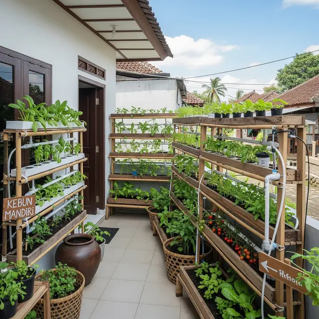 9 Teras Rumah Kampung Jadi Kebun Mandiri Pangan, Wujudkan Ketahanan Keluarga