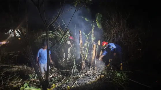 Kebakaran Lahan Picu Kepanikan Warga Sukabumi