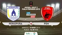 Piala Presiden: Persipura Jayapura vs PSM Makassar. (Bola.com/Dody Iryawan)