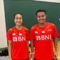 Ganda campuran Indonesia Rehan Naufal Kusharjanto/Lisa Ayu Kusumawati menjadi runner up di turnamen bulu tangkis Orleans Masters 2022. (foto: PBSI)