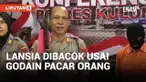 Godain Pacar Orang, Lansia Dibacok