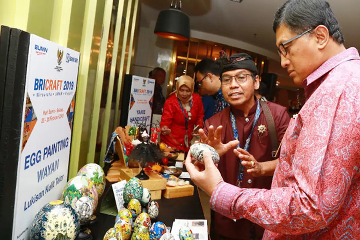 Konsisten Dorong Ekspor UMKM, BRI Gelar BRICRAFT 2019