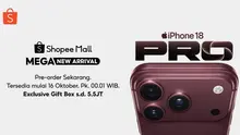 Pre-order iPhone 18 Pro dan iPhone 18 Pro Max sekarang! (Istimewa)