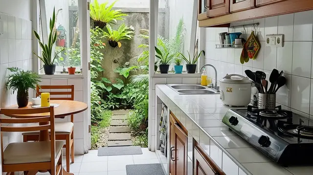 5 Penyebab Dapur Terlihat Sempit dan Cara Membuatnya Terasa Lebih Luas