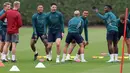Di Premier League Inggris, Arsenal belum terkalahkan hingga pekan ke-5, sedangkan PSV masih sempurna sampai pekan ke-4 Eredevisie. (Adrian DENNIS / AFP)