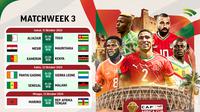 Jadwal dan live streaming TotalEnergies AFCON Qualifiers Matchday 3 di Vidio tengah pekan ini. (sum. doc. vidio.com)