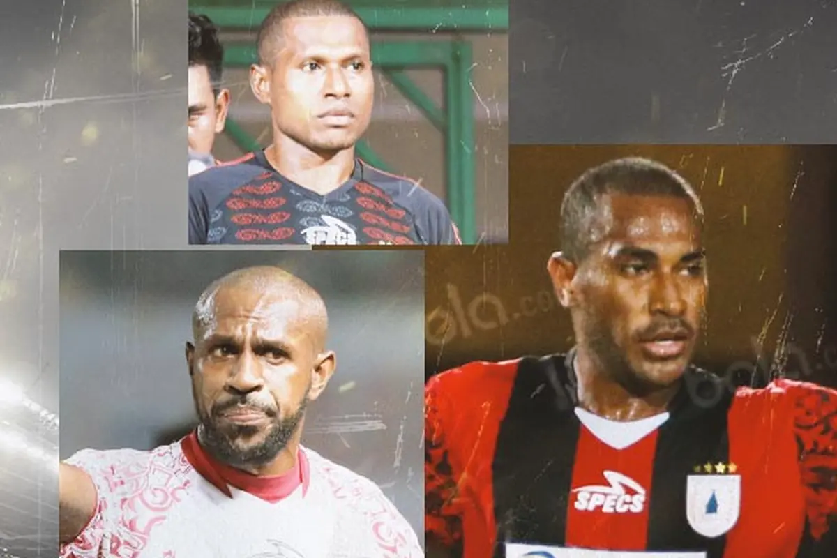 Persipura Jayapura - Boaz Solossa, Yustinus Pae, Ian Kabes