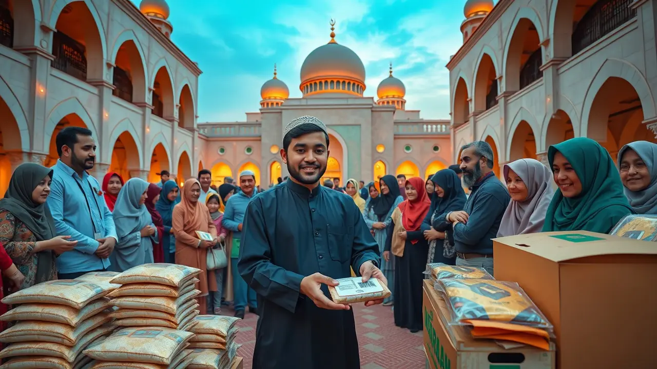 cara menerima zakat fitrah