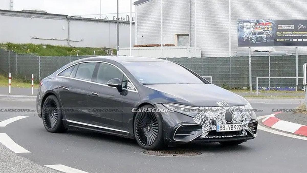 Penampakan Jelas Mobil Listrik Mercedes-Benz EQS AMG