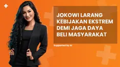 Jokowi larang kebijakan ekstrem demi jaga daya beli masyarakat, simak penjelasannya di News Flash Liputan6.com.