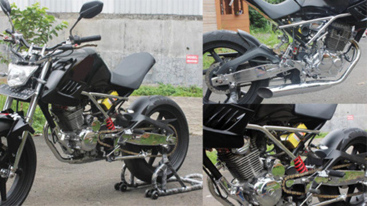 Modifikasi Honda Tiger 2005
