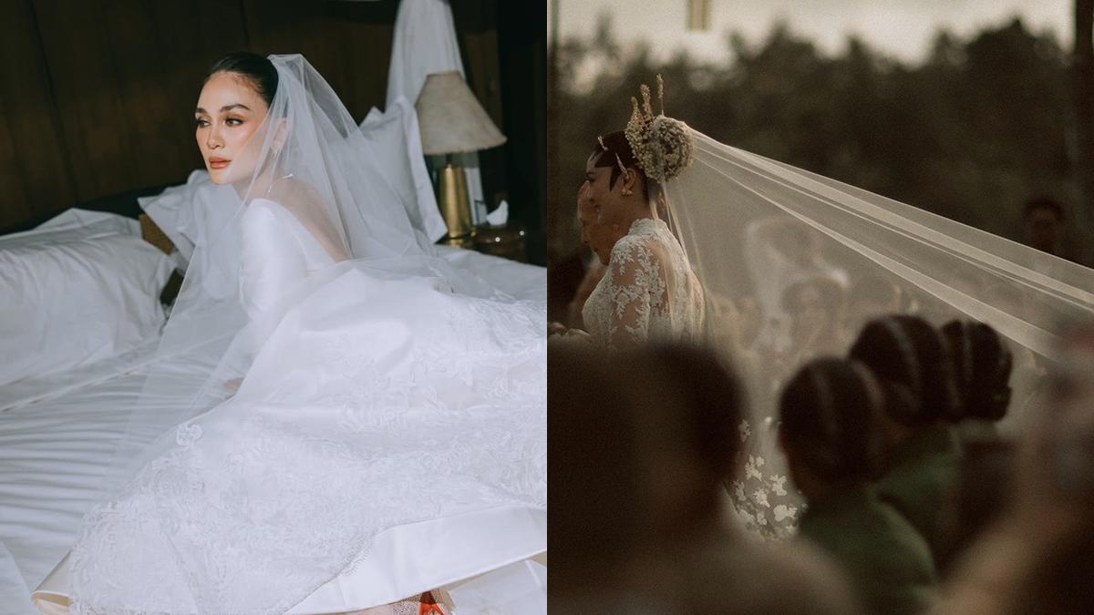 10 Model Veil Pengantin ala Luna Maya di Pernikahan, Simpel dan Elegan