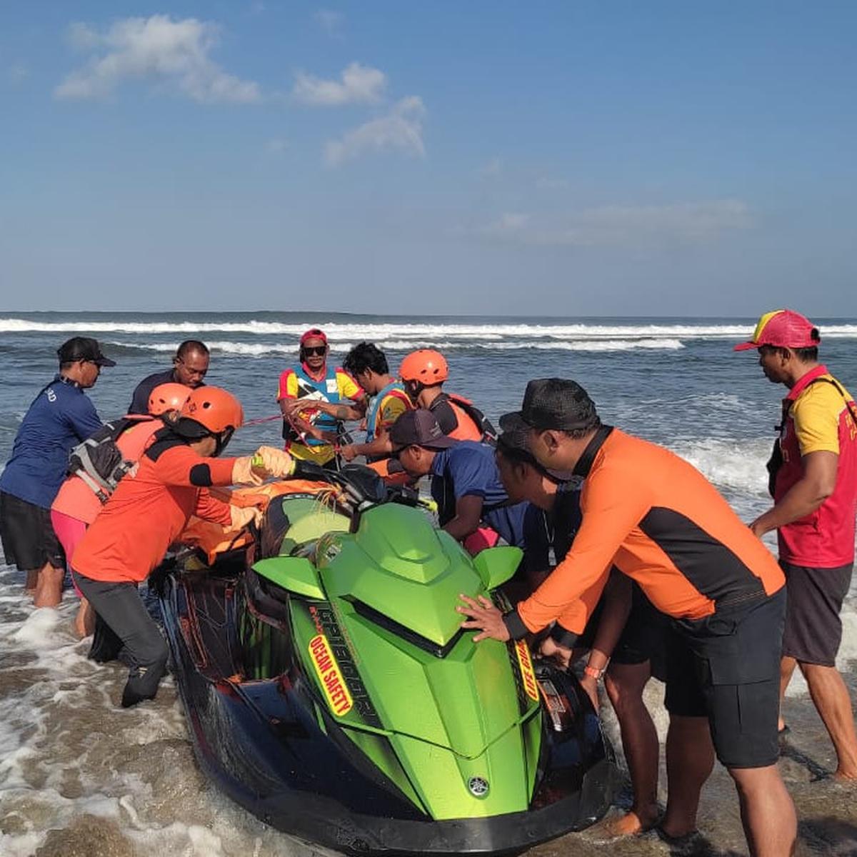 Bapak di Bali Tewas Terseret Arus Usai Selamatkan Anaknya