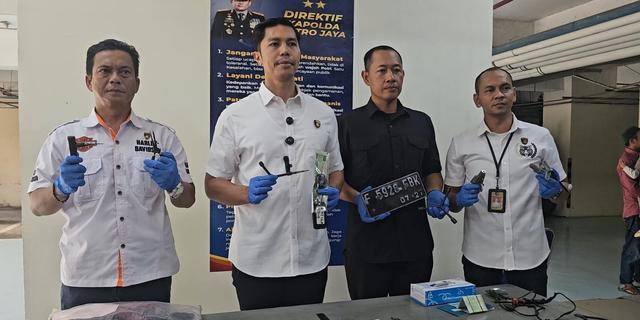 Polres Metro Depok Ungkap Temuan Kasus Pencurian Motor Dijual Secara Online