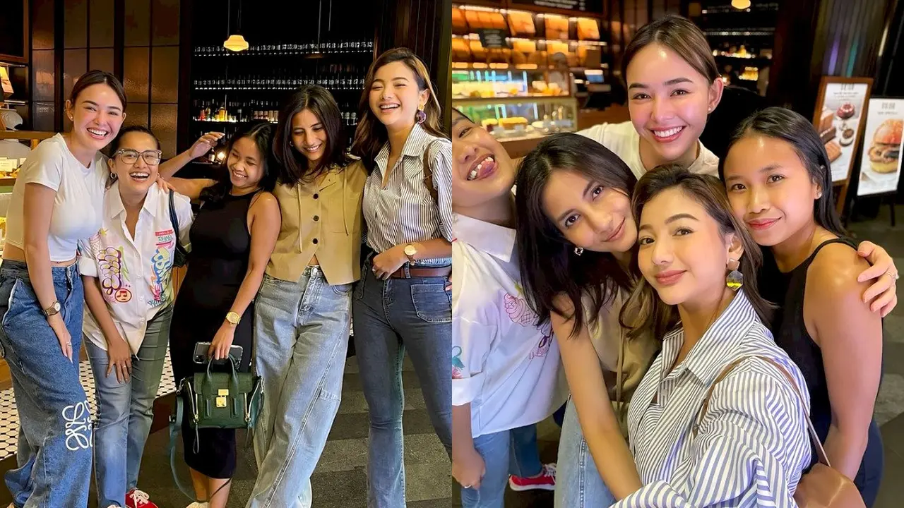 6 Gaya Reuni Pemeran Ikatan Cinta, Amanda Manopo hingga Glenca Chysara Kompak Pakai Outfit Kasual