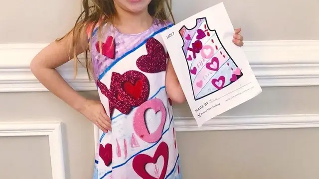 Picture This Clothing, perusahaan yang mewujudkan gambar anak ke kehidupan nyata.