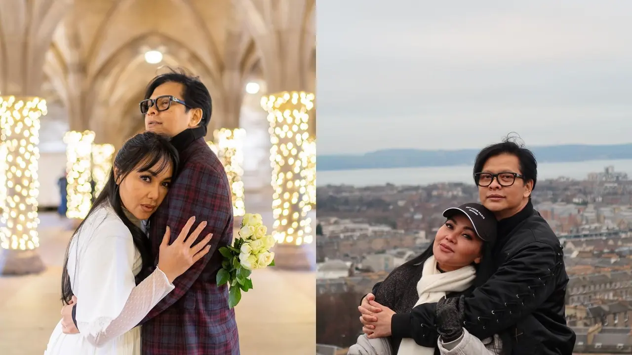 Anniversary ke-28 Armand Maulana dan Dewi Gita